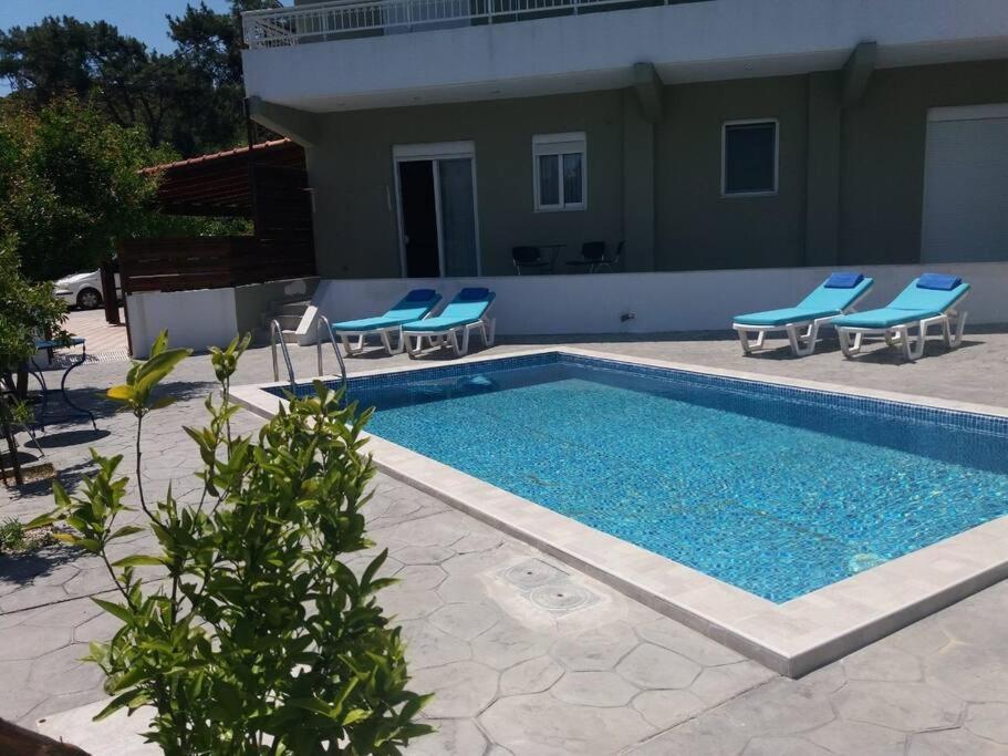 Greek Style Ground Floor Apartment & Pool Ialysos  Exteriér fotografie