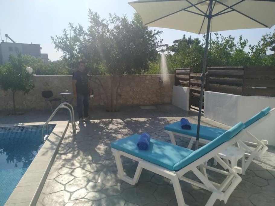 Greek Style Ground Floor Apartment & Pool Ialysos  Exteriér fotografie